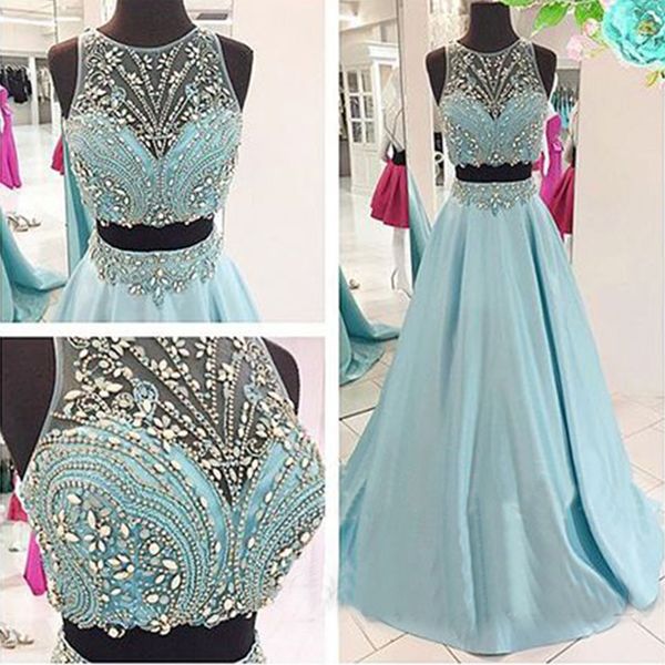 two colour gown design